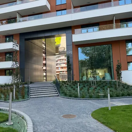 SPA Studio z jacuzzi, fotel do masażu, TV 85, parking, Wiślane Tarasy * Kraków
