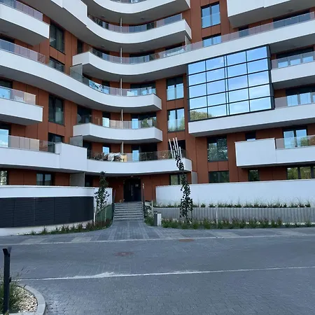 SPA Studio z jacuzzi, fotel do masażu, TV 85, parking, Wiślane Tarasy