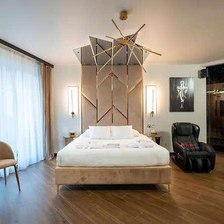 Apartament SPA Studio z jacuzzi, fotel do masażu, TV 85, parking, Wiślane Tarasy *