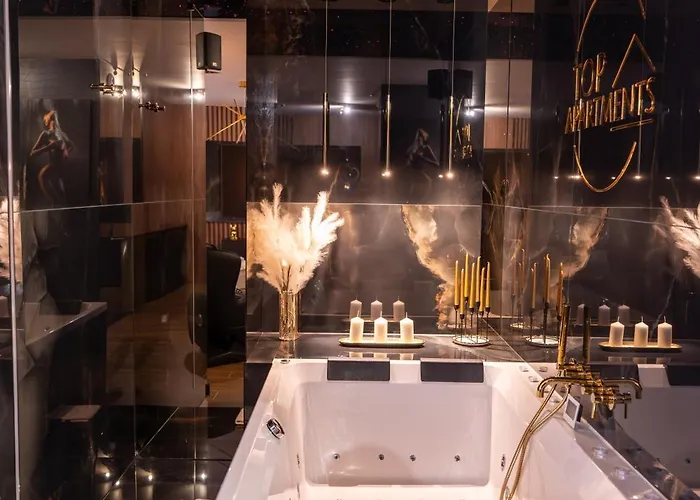 Z Jacuzzi, Wislane Tarasy Lägenhet Kraków